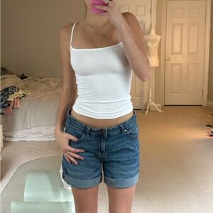 Caslon denim jean shorts high waist